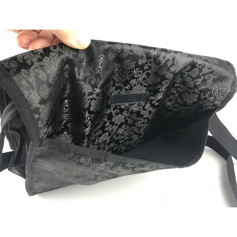 Mythwear Messenger Bag Black Red Dragon Print Crossbody PLEASE READ DESCRIPTION - Picture 13 of 16